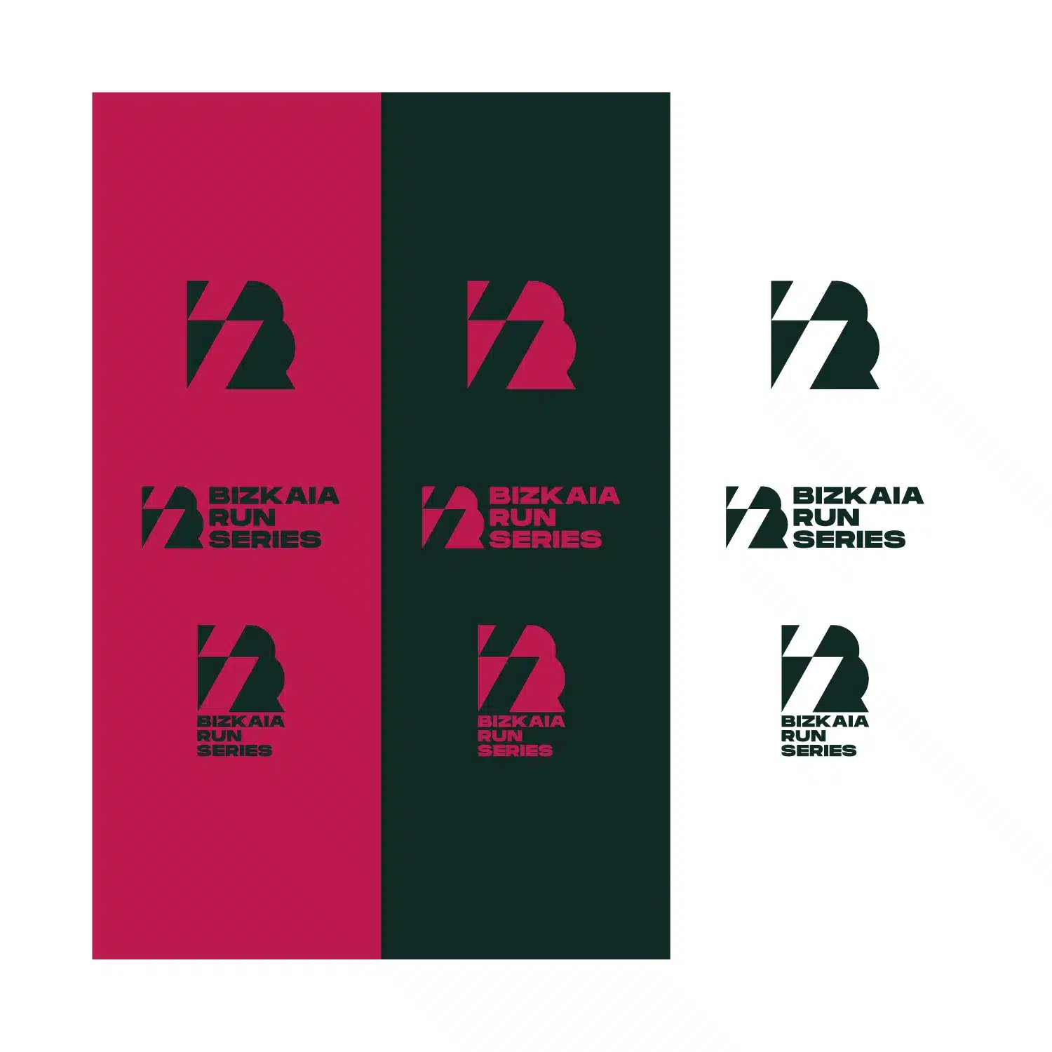 Bizkaia Run Series – Logotipo y variantes