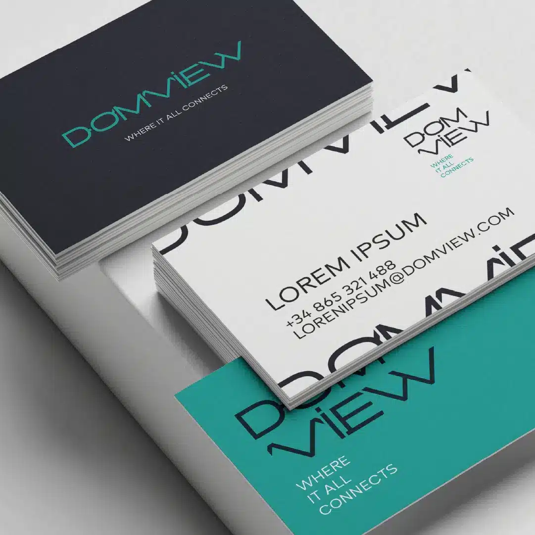 Domview – Tarjetas de visita