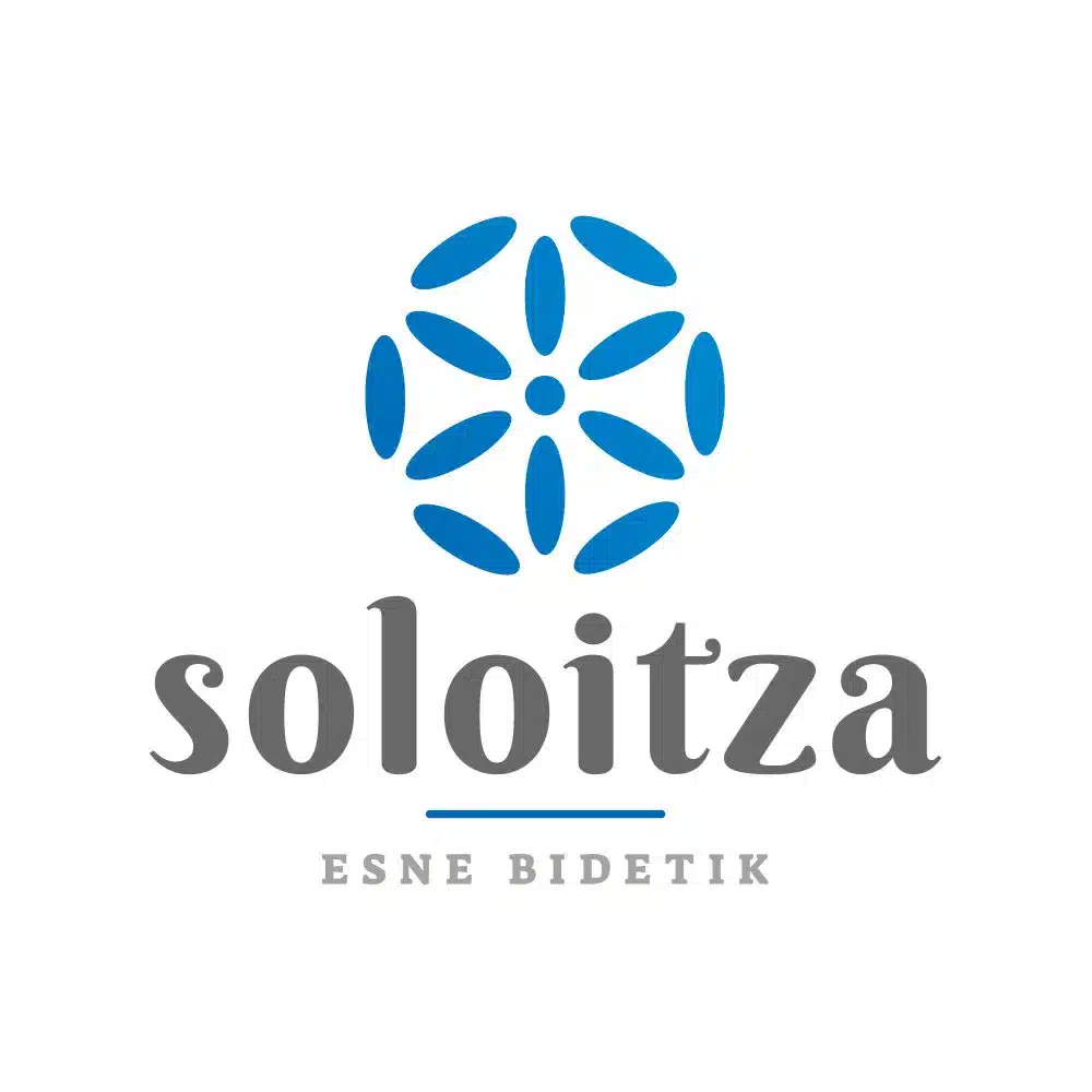 Soloitza · esne bidetik – Logotipo